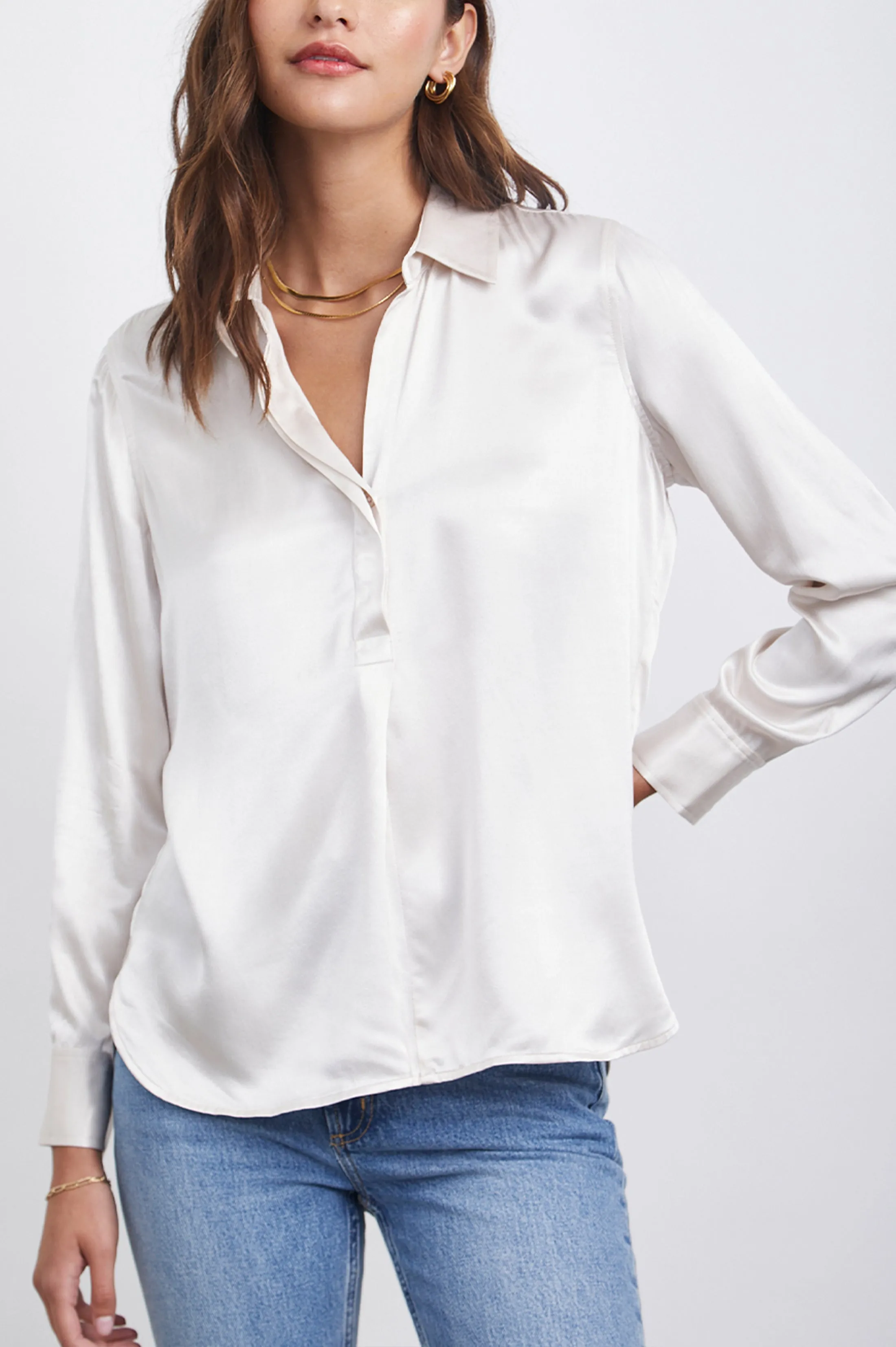 NISSA TOP - IVORY sold by Rails product image thumbnail 3