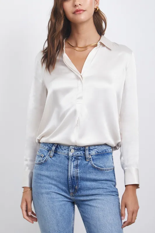 NISSA TOP - IVORY sold by Rails