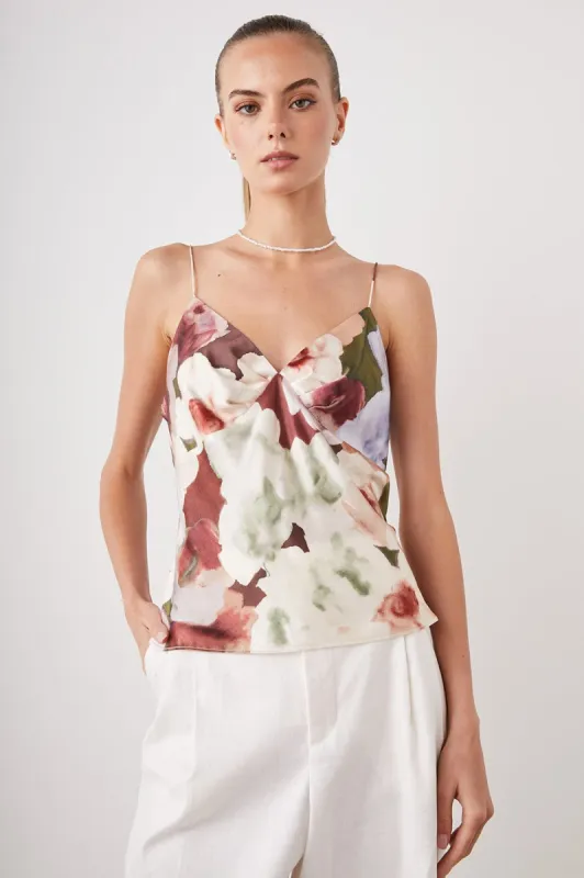 KACEY TOP - PAINTED ROSE sold by Rails