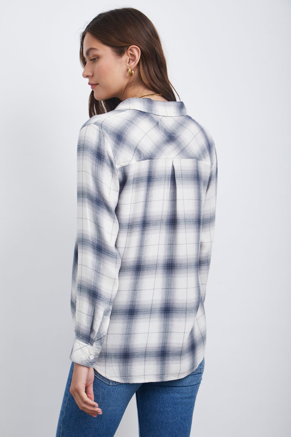 HUNTER SHIRT - STERLING WHITE sold by Rails product image thumbnail 4