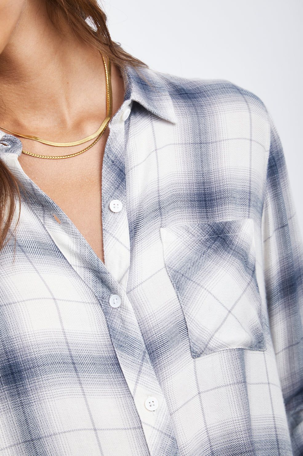 HUNTER SHIRT - STERLING WHITE sold by Rails product image thumbnail 2