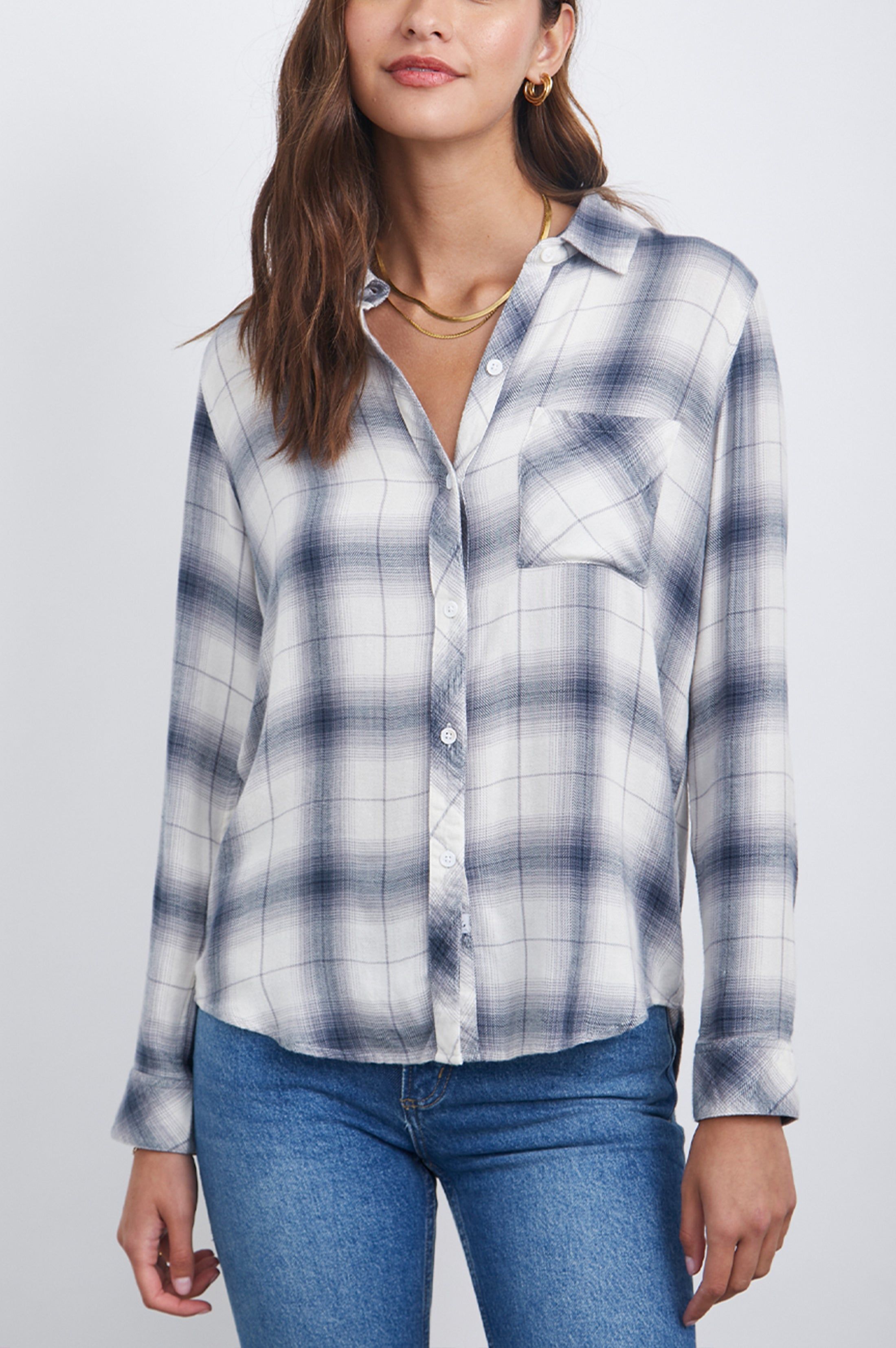 HUNTER SHIRT - STERLING WHITE sold by Rails