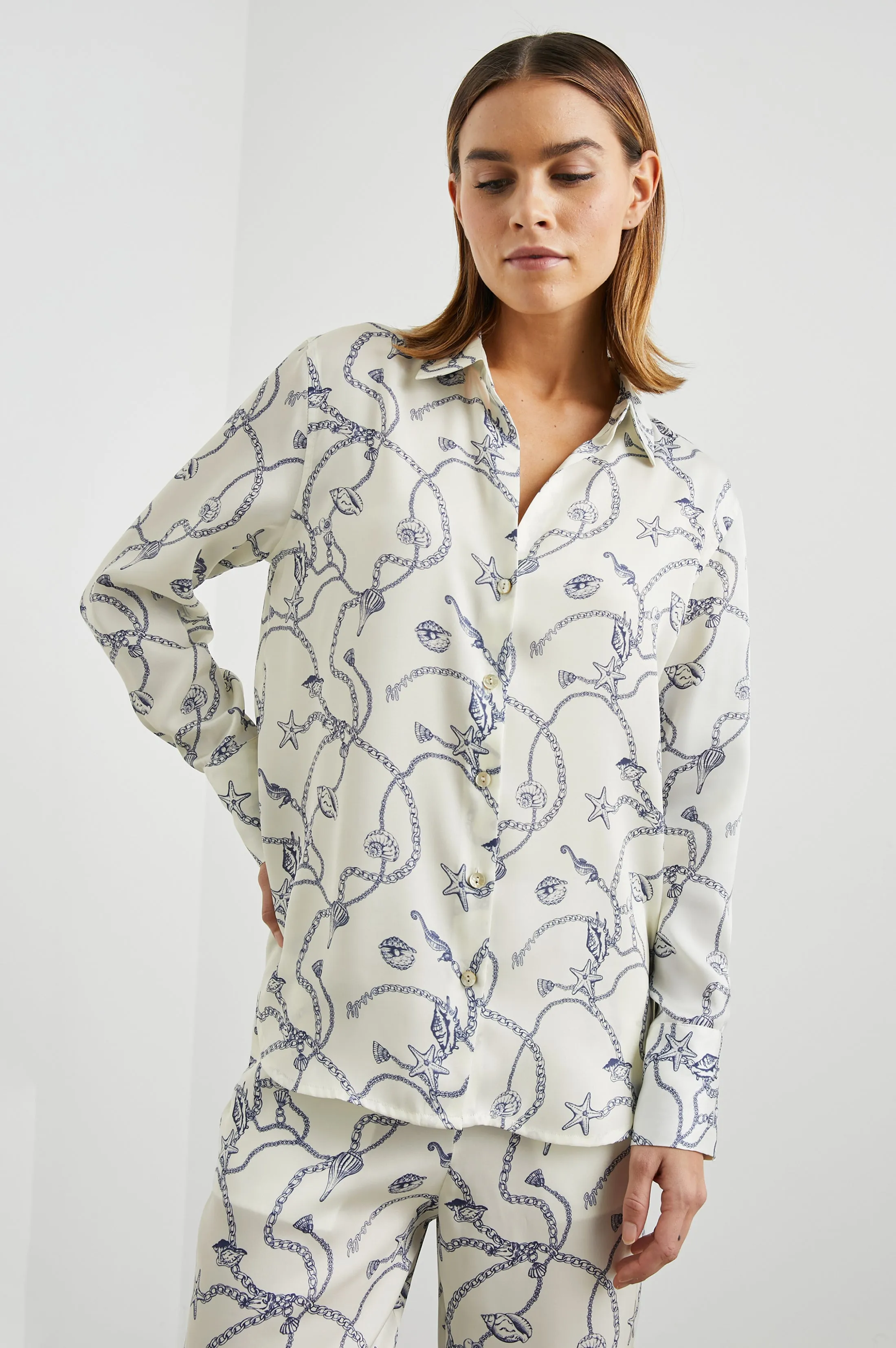 LEDGER TOP - NAUTICAL CHAIN sold by Rails