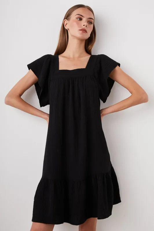 EVERDEEN DRESS - BLACK sold by Rails