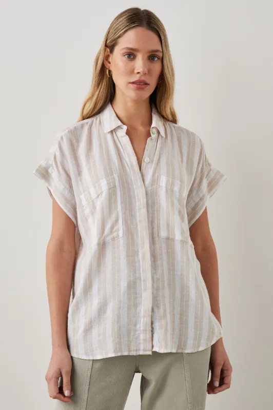 CITO SHIRT - SHORE STRIPE sold by Rails