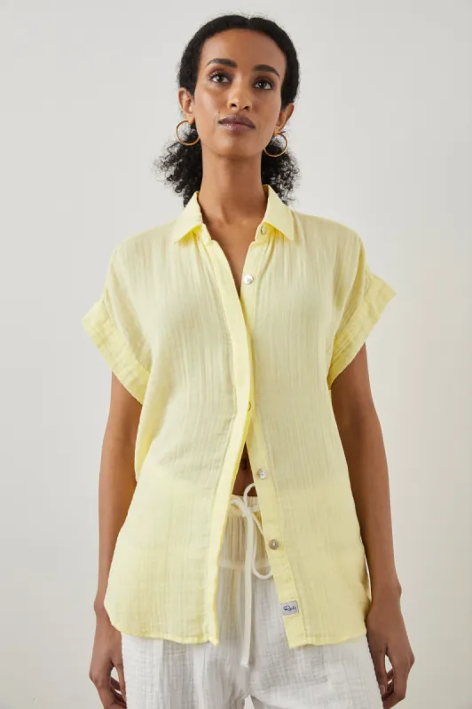 JAMIE SHIRT - CITRON sold by Rails