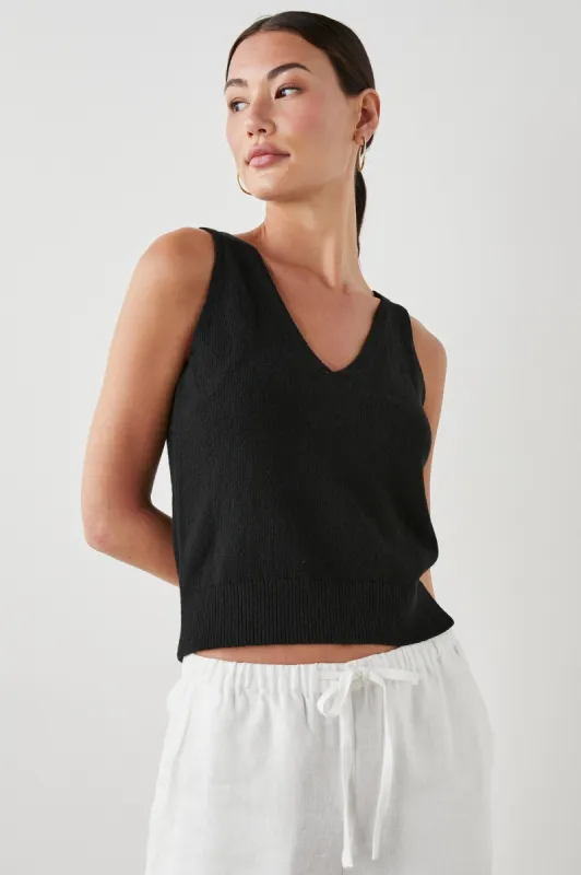 MAISE TANK - BLACK sold by Rails