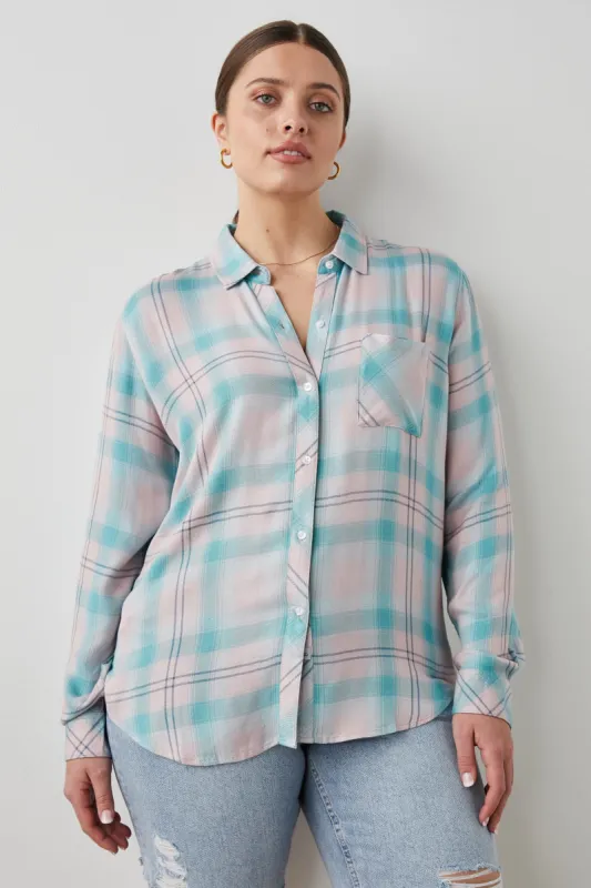 HUNTER SHIRT - BLUE DAWN sold by Rails