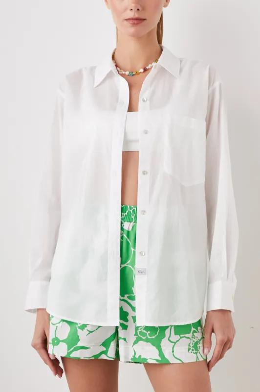 ARLO SHIRT - BEACH WHITE sold by Rails