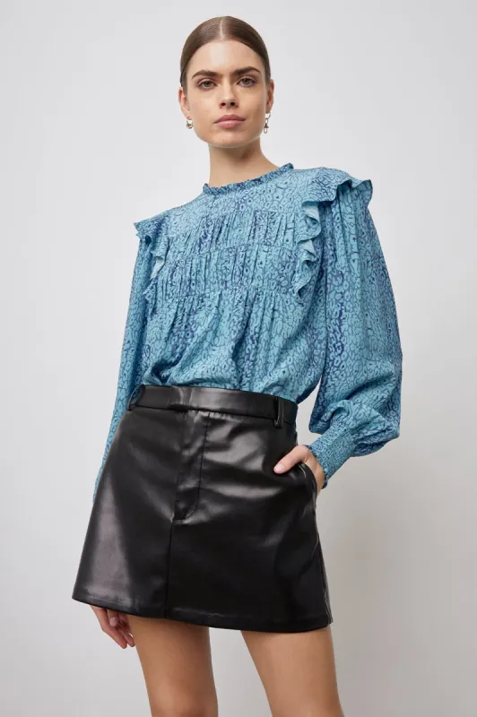 FLORA TOP - JEWEL CHEETAH sold by Rails