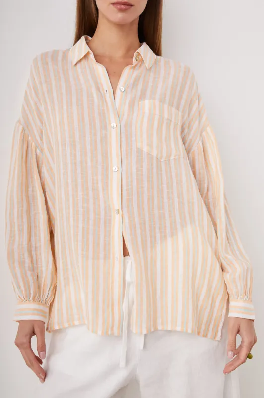 CLIO TOP - CLEMENTINE STRIPE sold by Rails