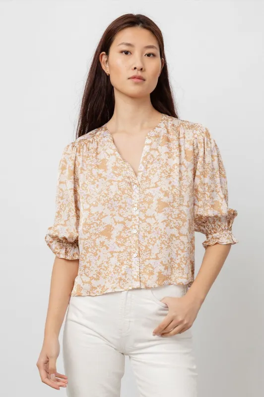 ELLIE TOP - AMBER MEADOW sold by Rails