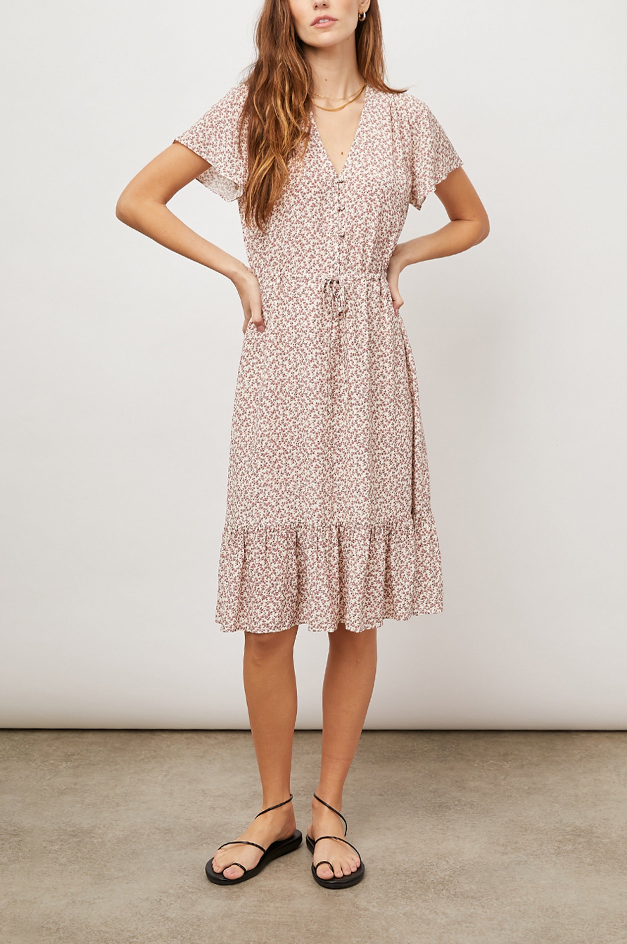 KIKI DRESS - GARDEN PARTY sold by Rails