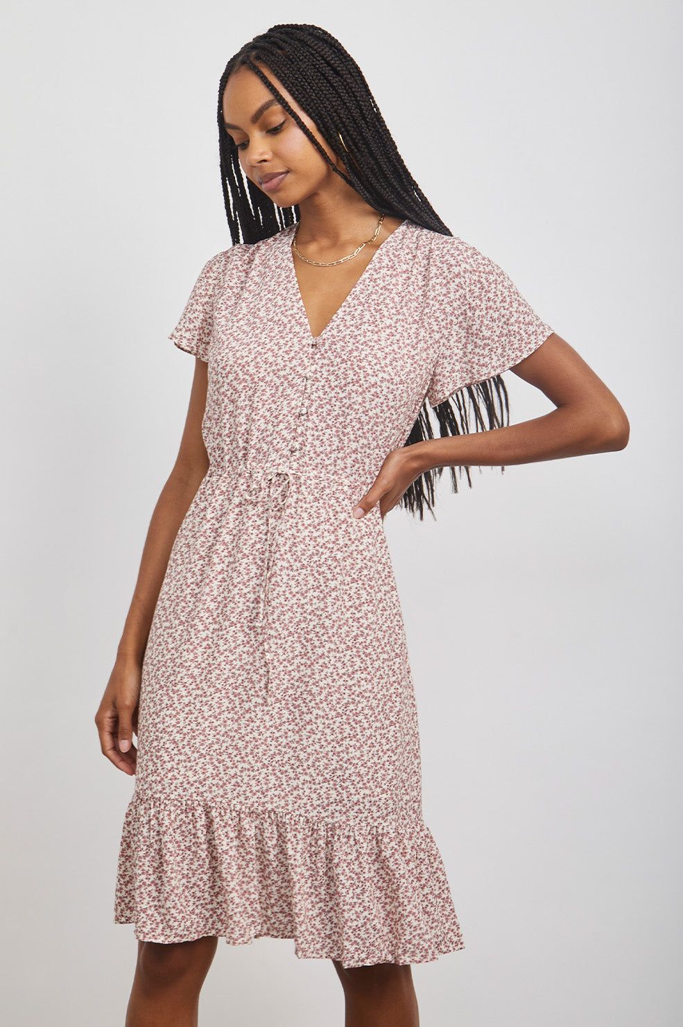 KIKI DRESS - GARDEN PARTY sold by Rails