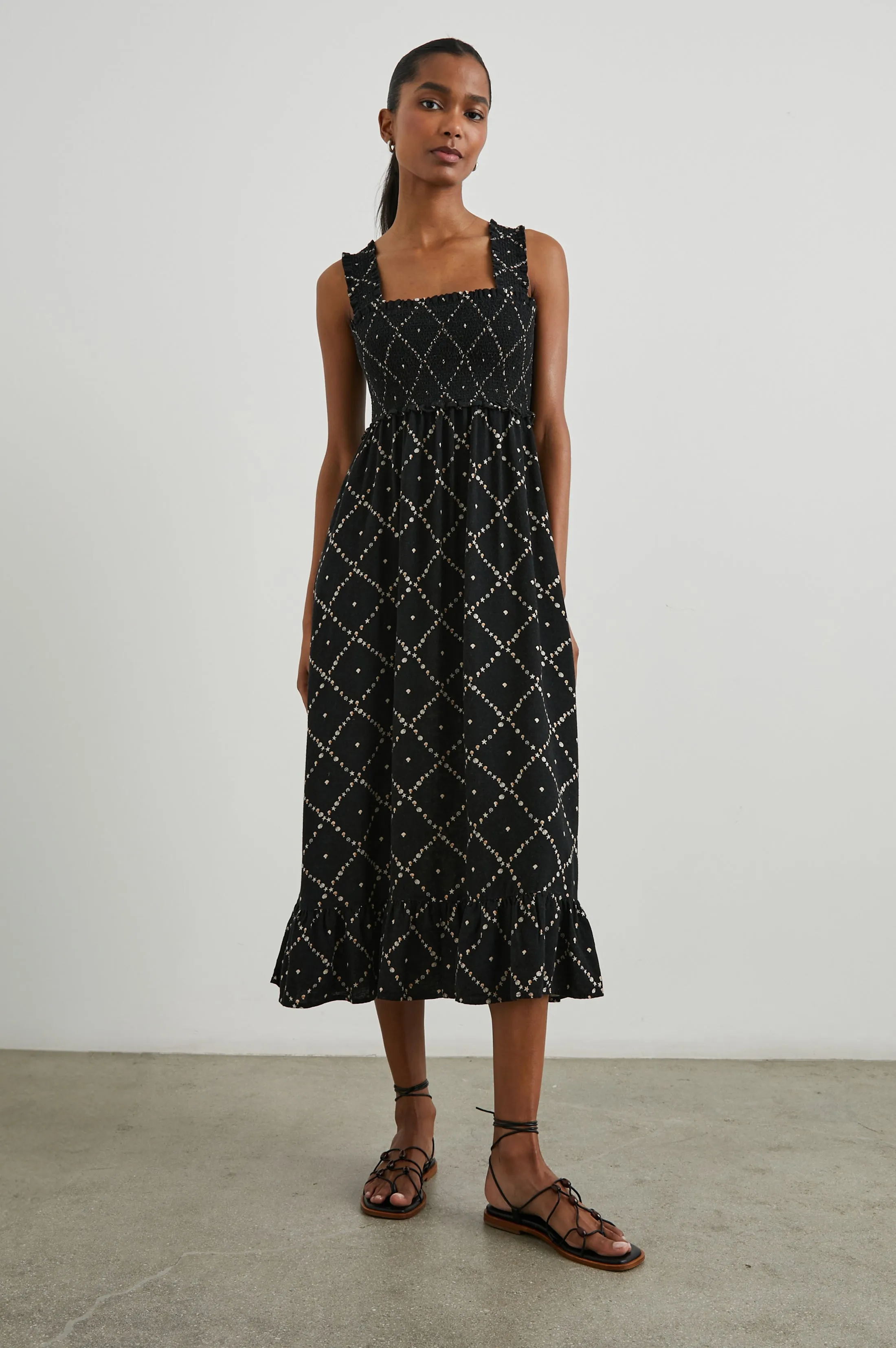 RUMI DRESS - MINI SEASHELLS sold by Rails