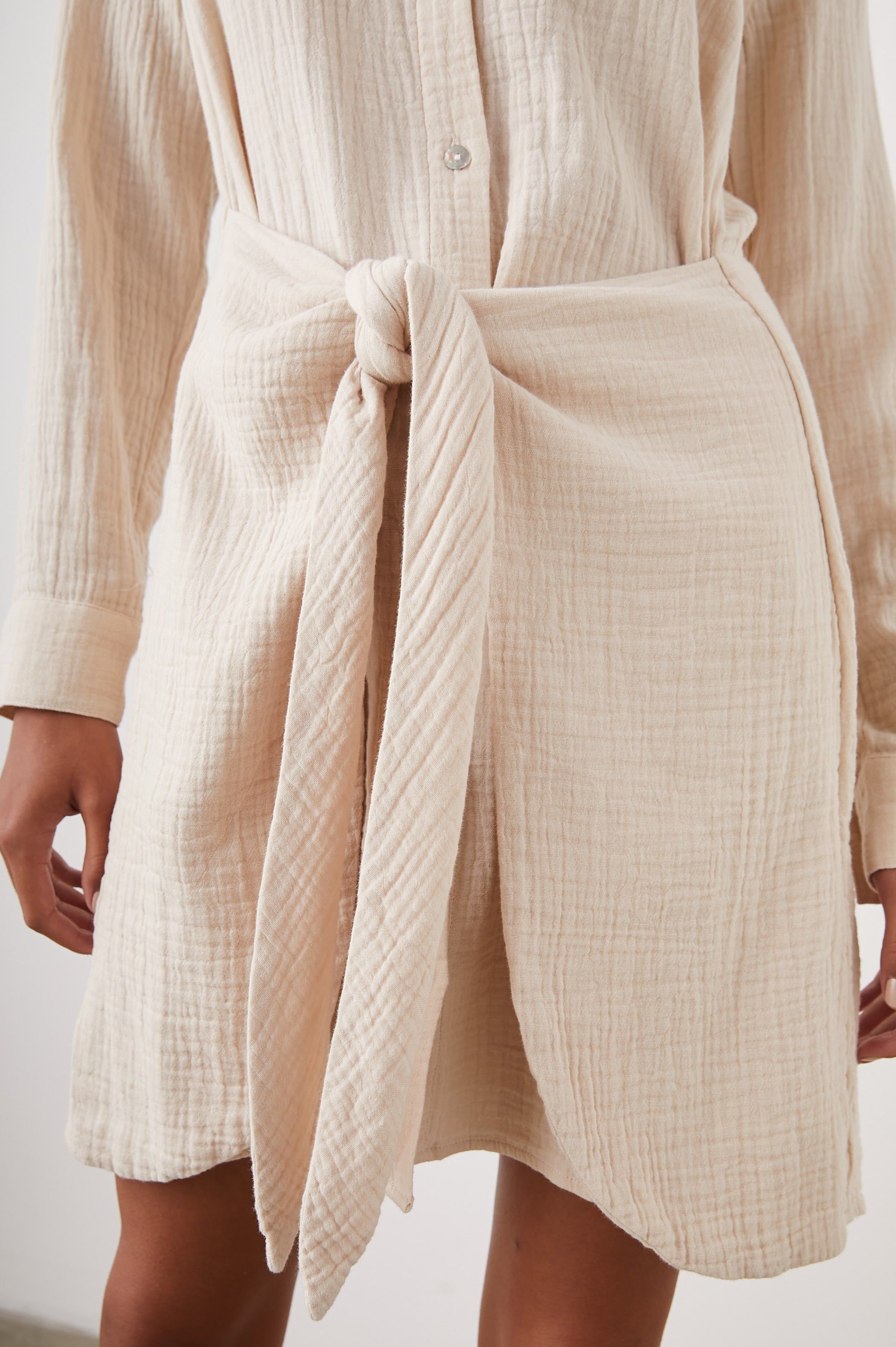 NADIA DRESS - FLAX sold by Rails product image thumbnail 3