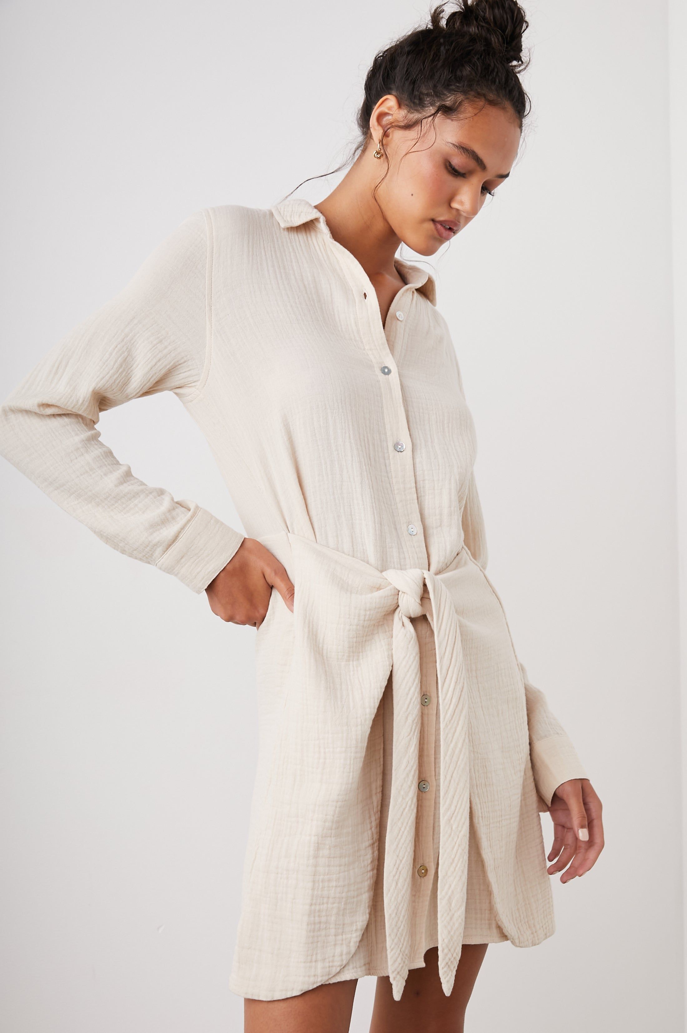 NADIA DRESS - FLAX sold by Rails product image thumbnail 2