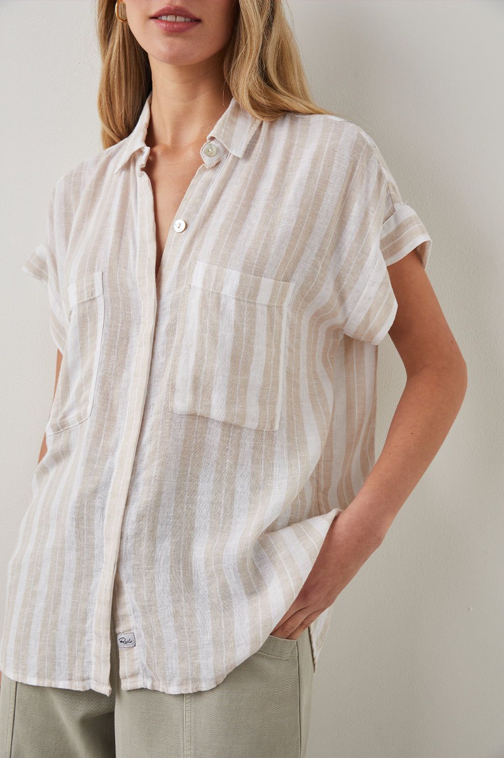 CITO SHIRT - SHORE STRIPE sold by Rails product image thumbnail 2