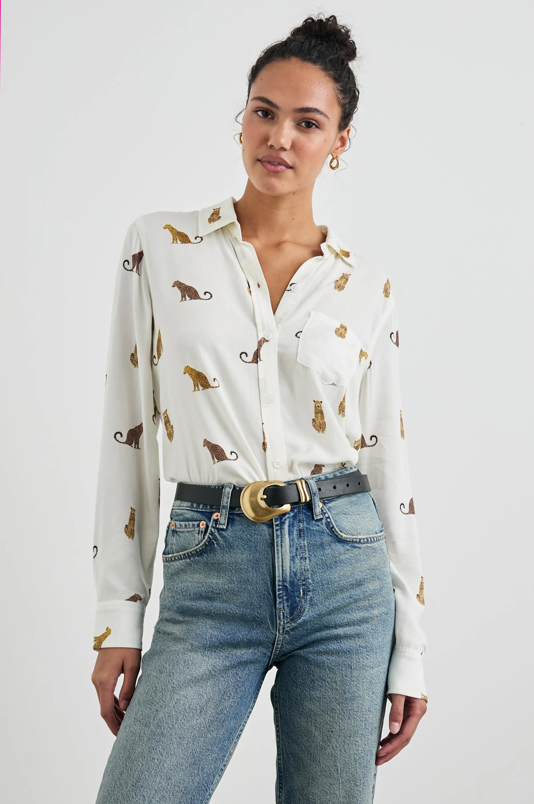 KATHRYN SHIRT - WILD ANIMALS sold by Rails