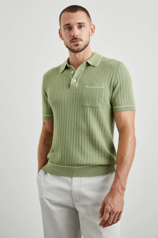 HARDY POLO SHIRT - ARUGULA sold by Rails