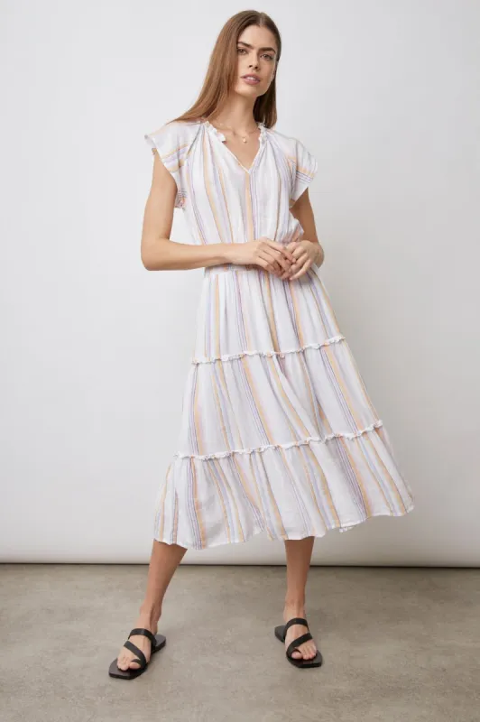 AMELLIA DRESS -  MERIDA STRIPE sold by Rails