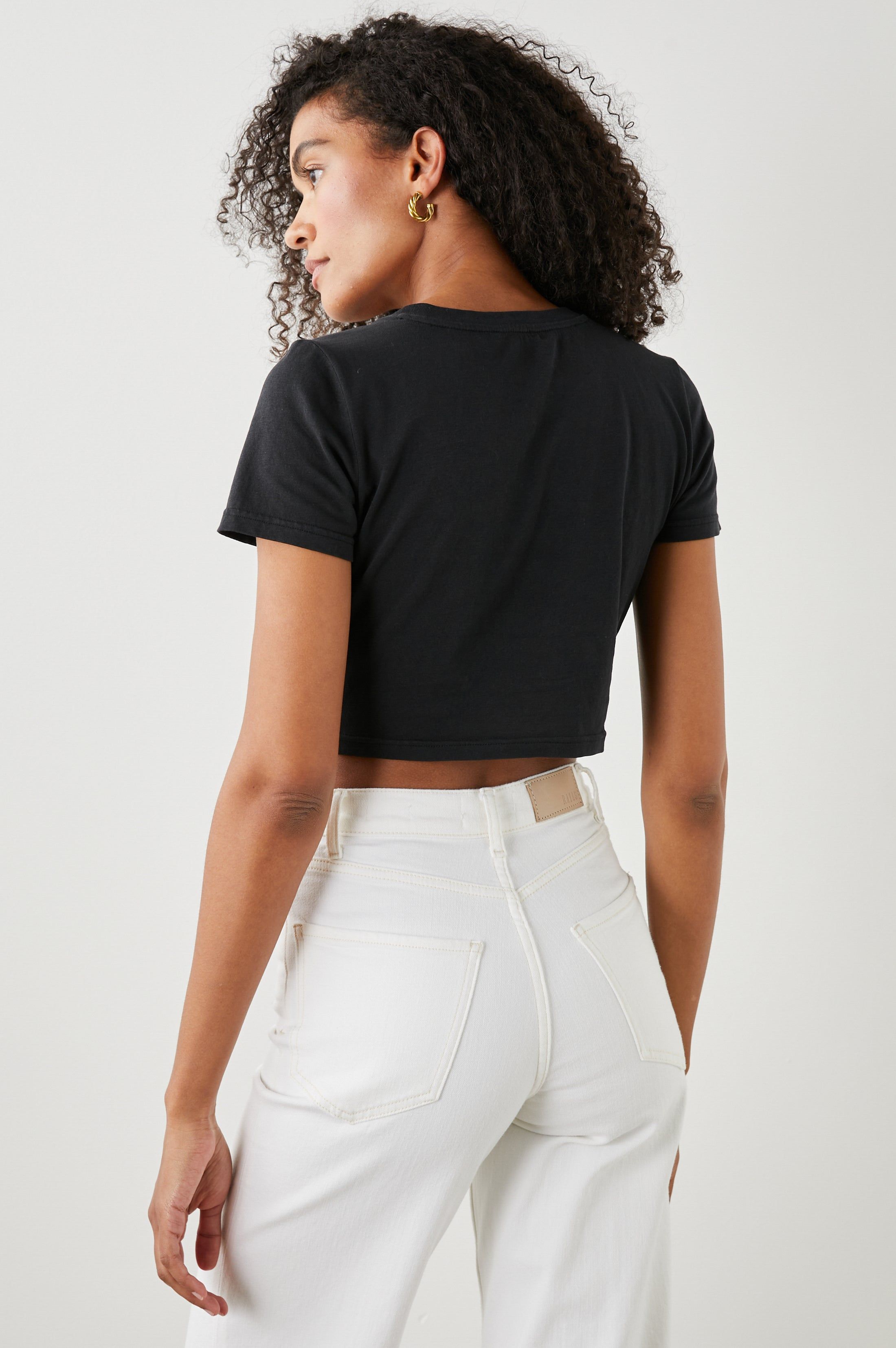 ZENA T-SHIRT - BLACK sold by Rails product image thumbnail 5