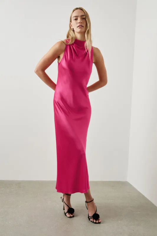 SOLANA DRESS - MAGENTA sold by Rails