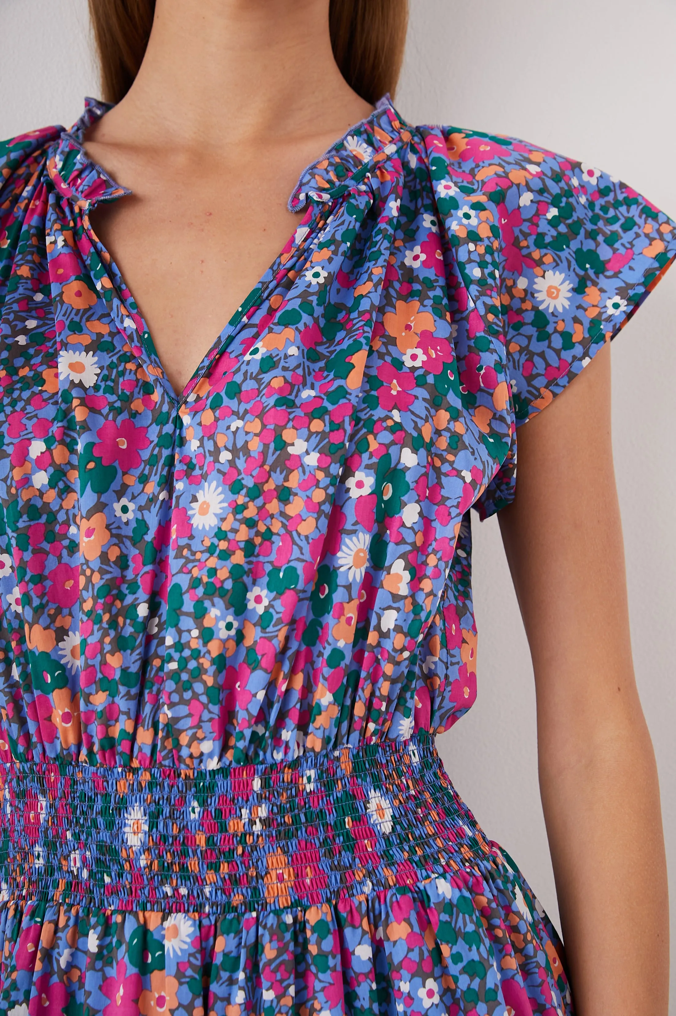 AMELLIA DRESS - LEILANI FLORAL sold by Rails product image thumbnail 2