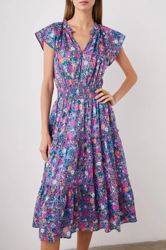 AMELLIA DRESS - LEILANI FLORAL sold by Rails