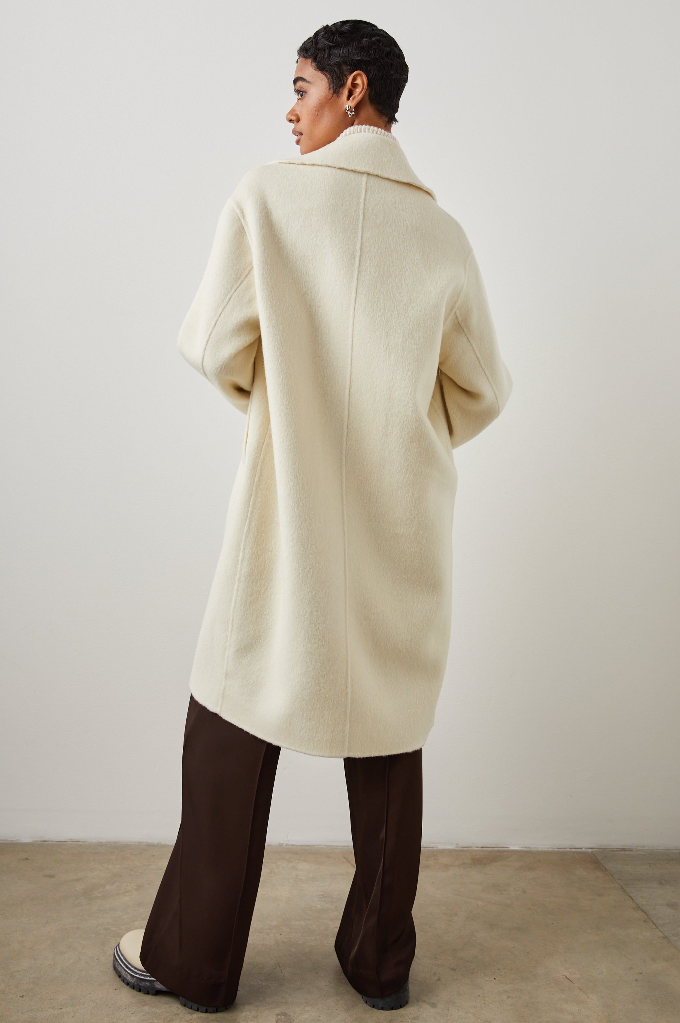 LORE COAT - IVORY sold by Rails product image thumbnail 5