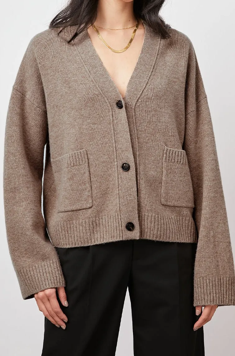 LINDI CARDIGAN - MINK sold by Rails