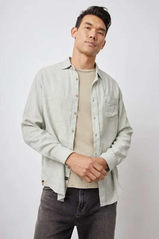 WYATT SHIRT - SAGE sold by Rails