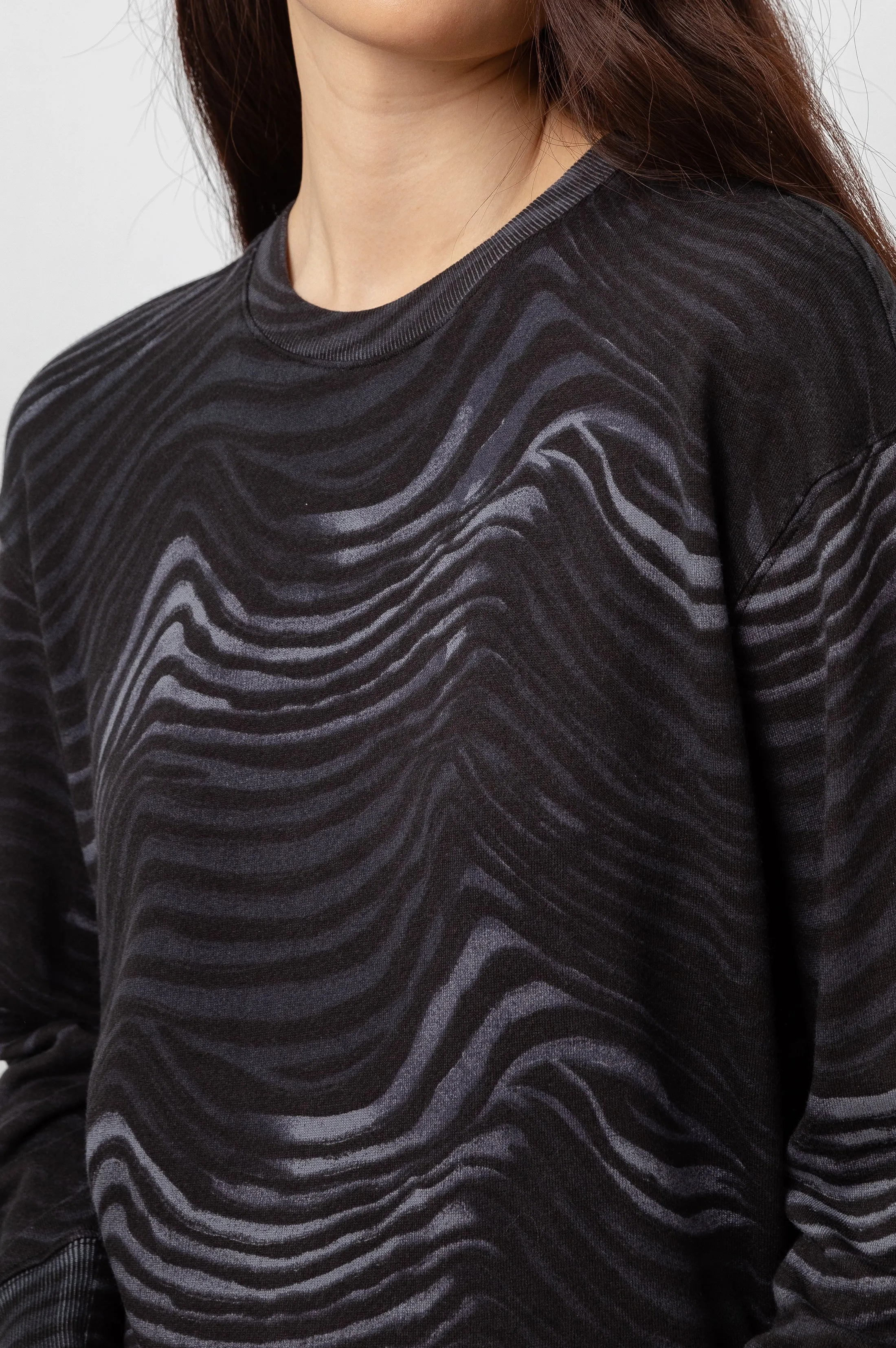 MARLO & KINGSTON SET - CHARCOAL WATERCOLOR STRIPES sold by Rails product image thumbnail 2