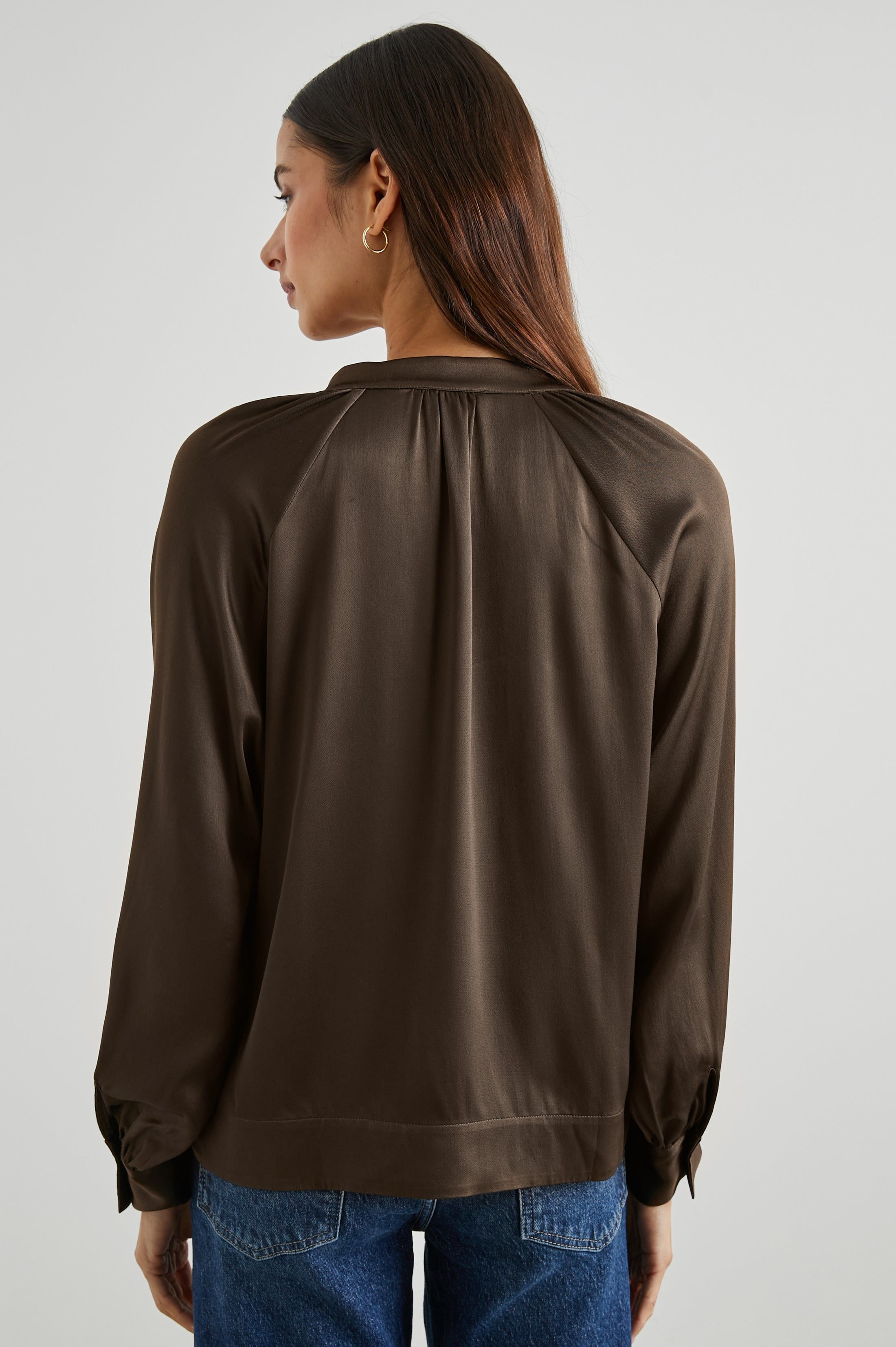 WYNNA TOP - DARK MOSS sold by Rails product image thumbnail 5