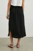 SORAYA SKIRT - BLACK GAUZE sold by Rails