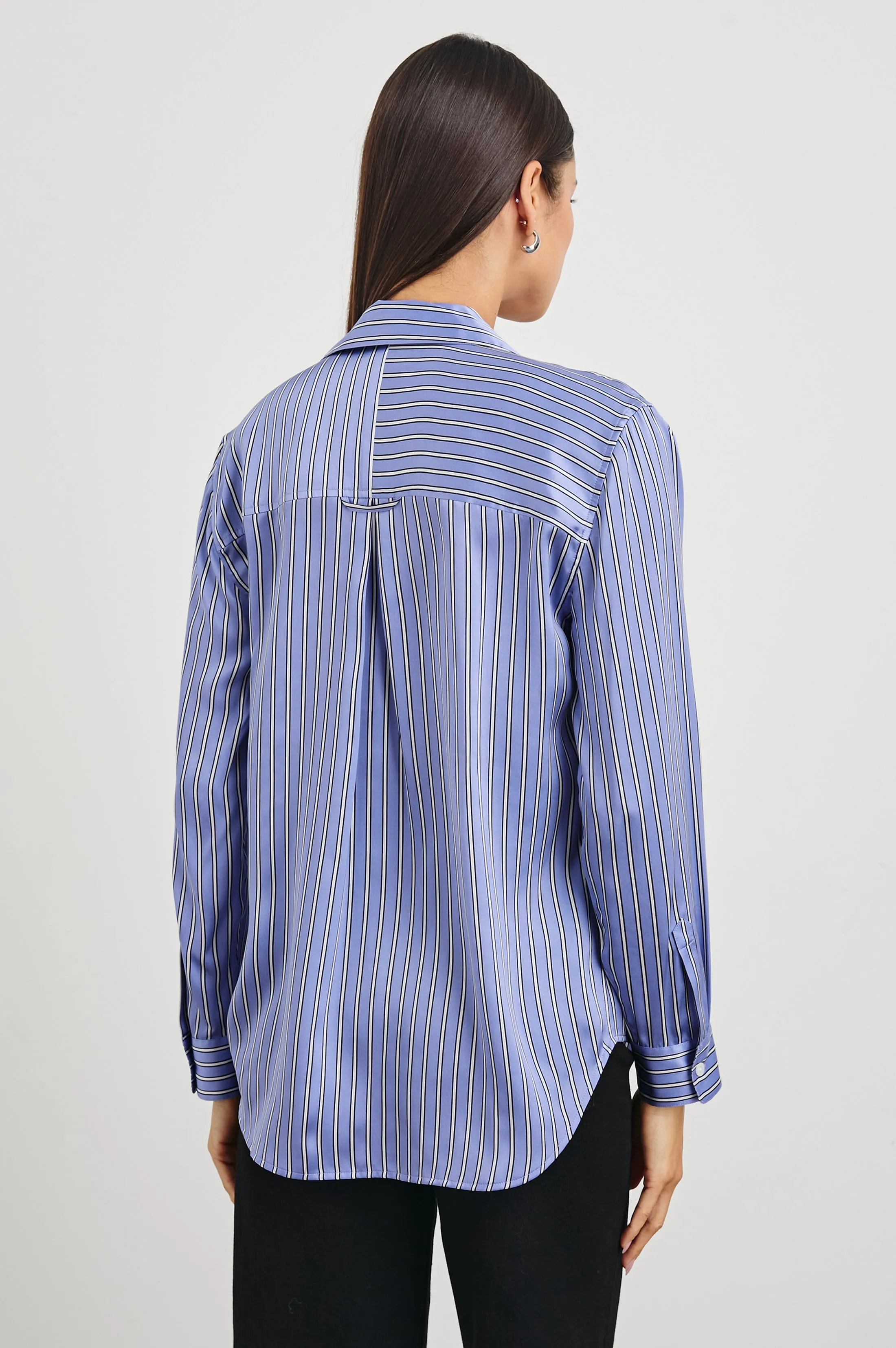 SPENCER SHIRT - MOONLIGHT STRIPE sold by Rails product image thumbnail 3