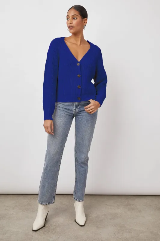 JOSIE CARDIGAN - COBALT sold by Rails