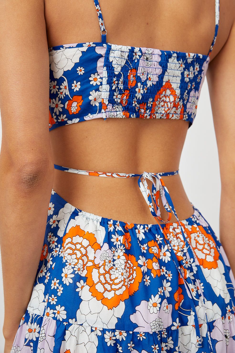 LOURDES DRESS - COBALT FLORAL sold by Rails product image thumbnail 3