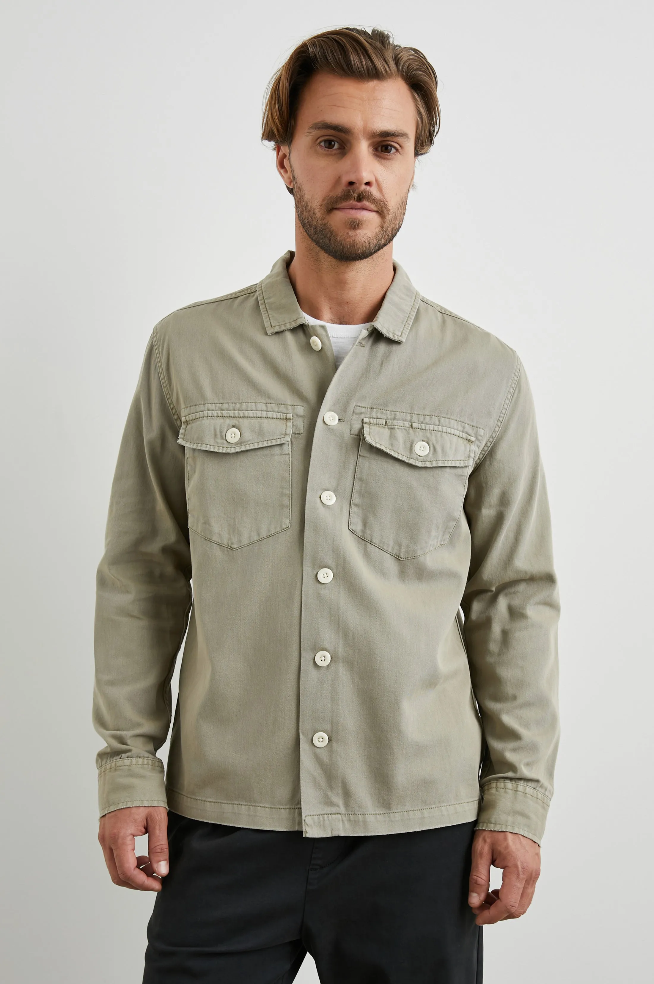 KEROUAC SHIRT JACKET - NATURAL sold by Rails product image thumbnail 3