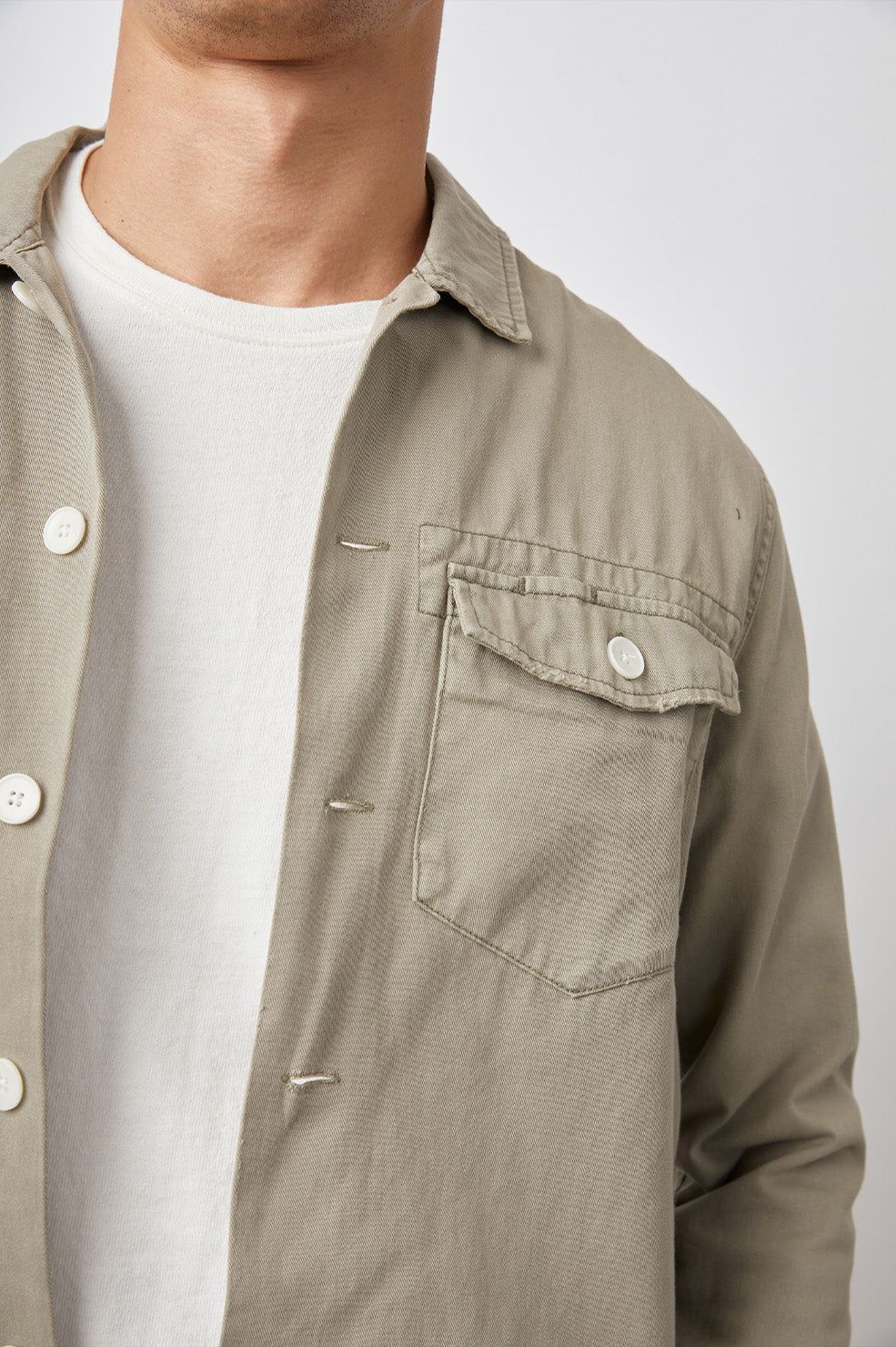 KEROUAC SHIRT JACKET - NATURAL sold by Rails product image thumbnail 3