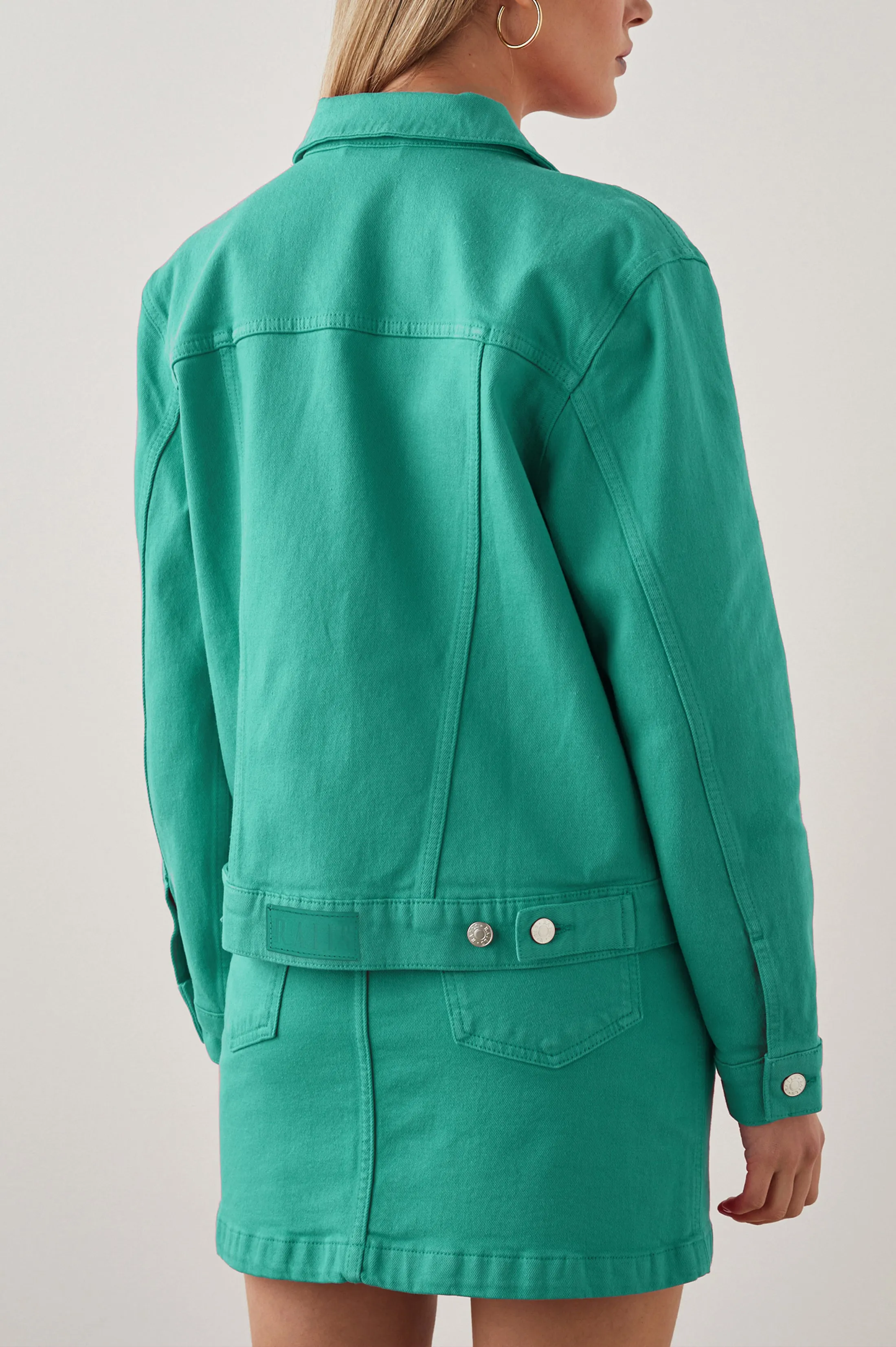MULHOLLAND JACKET - EMERALD sold by Rails product image thumbnail 5