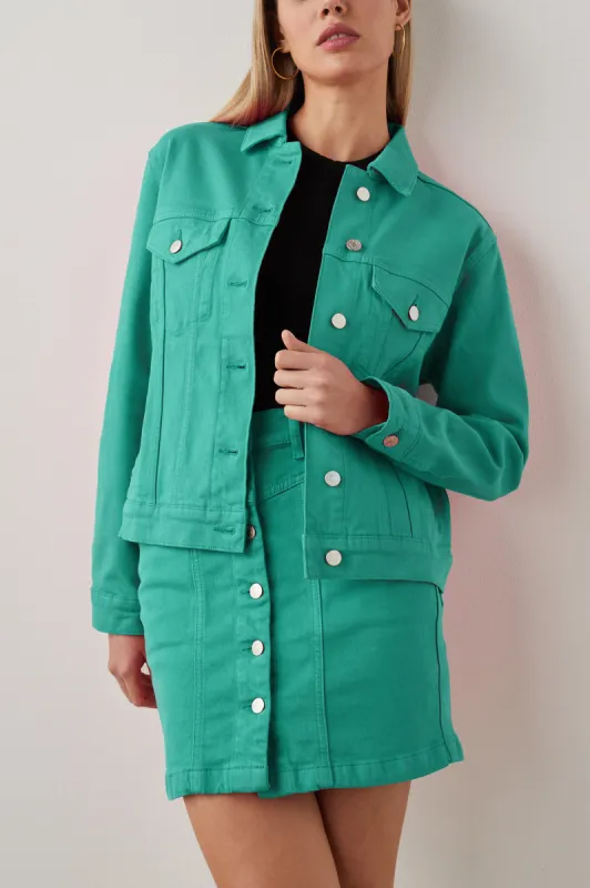 MULHOLLAND JACKET - EMERALD sold by Rails