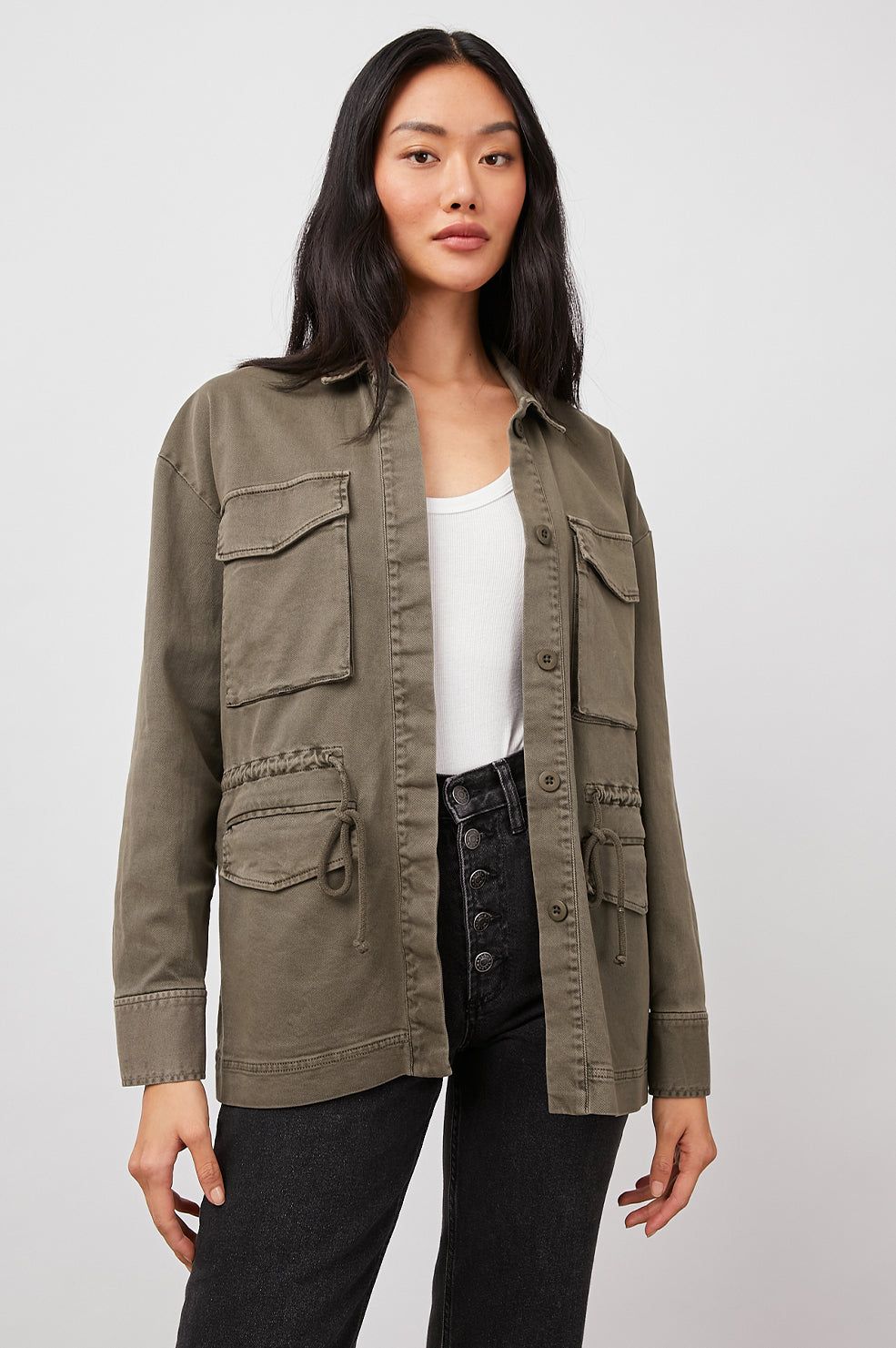 EVAN JACKET - MOSS sold by Rails