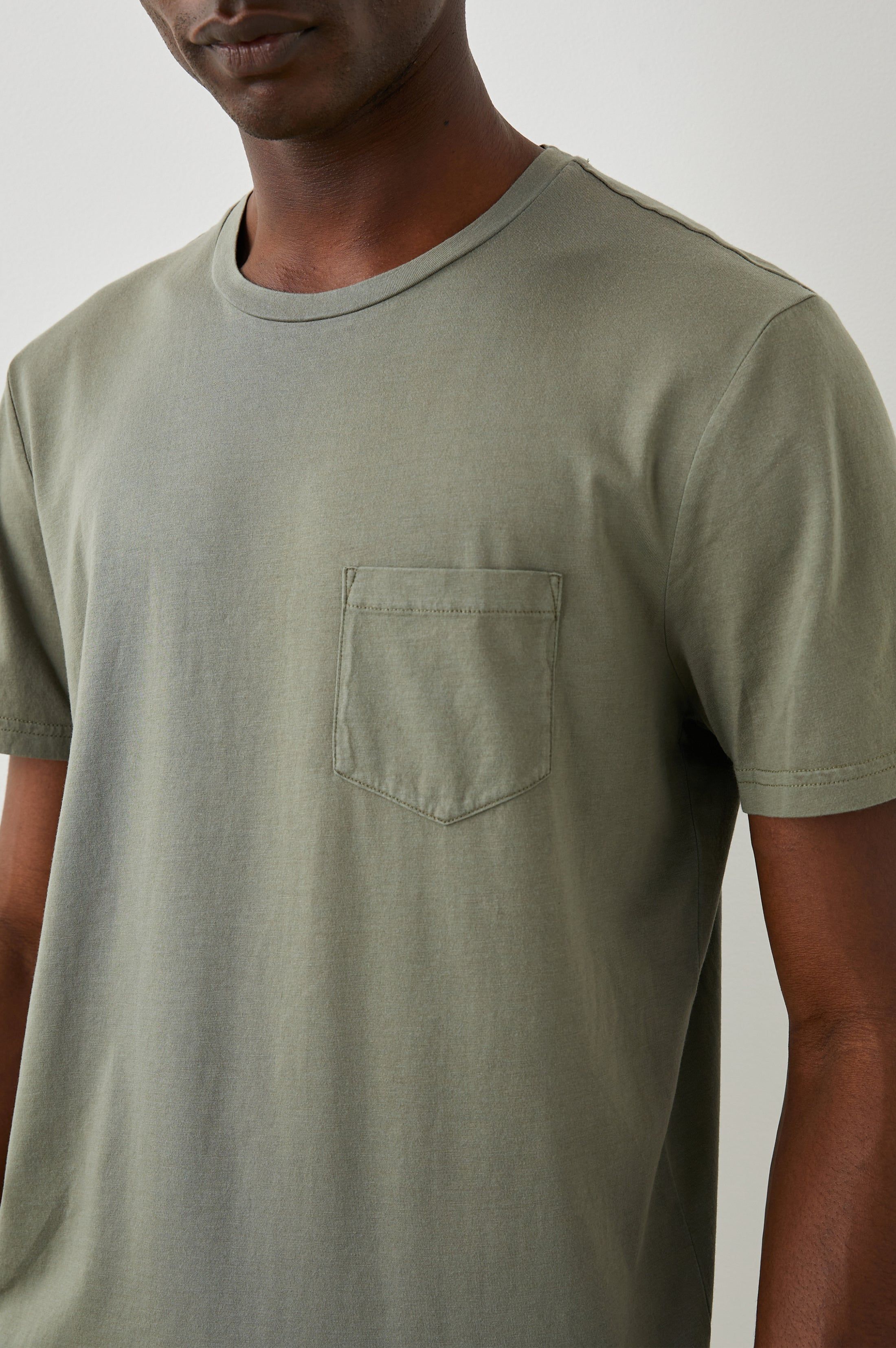 JOHNNY T-SHIRT - OLIVE sold by Rails product image thumbnail 2
