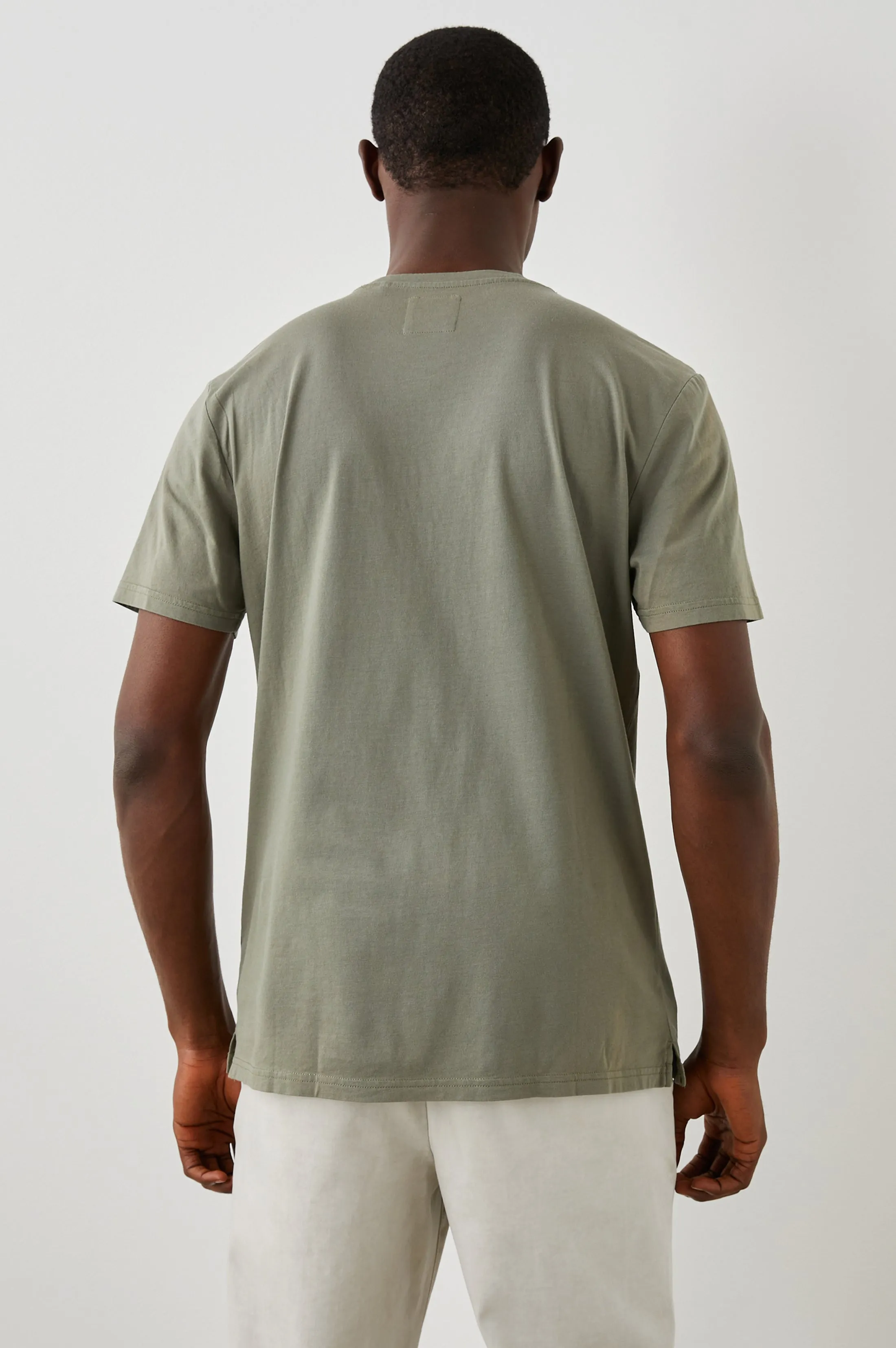 JOHNNY T-SHIRT - OLIVE sold by Rails product image thumbnail 4