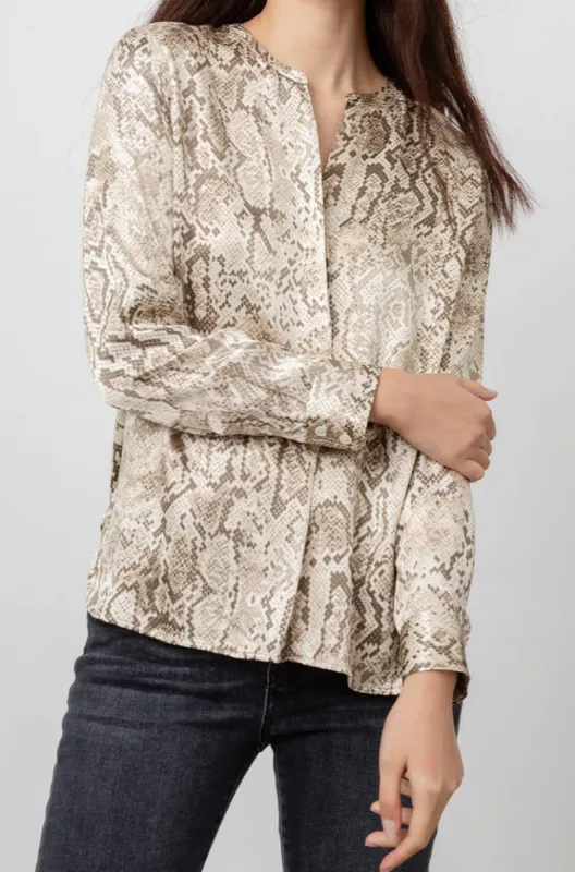 PEARL TOP - DESERT SNAKE sold by Rails