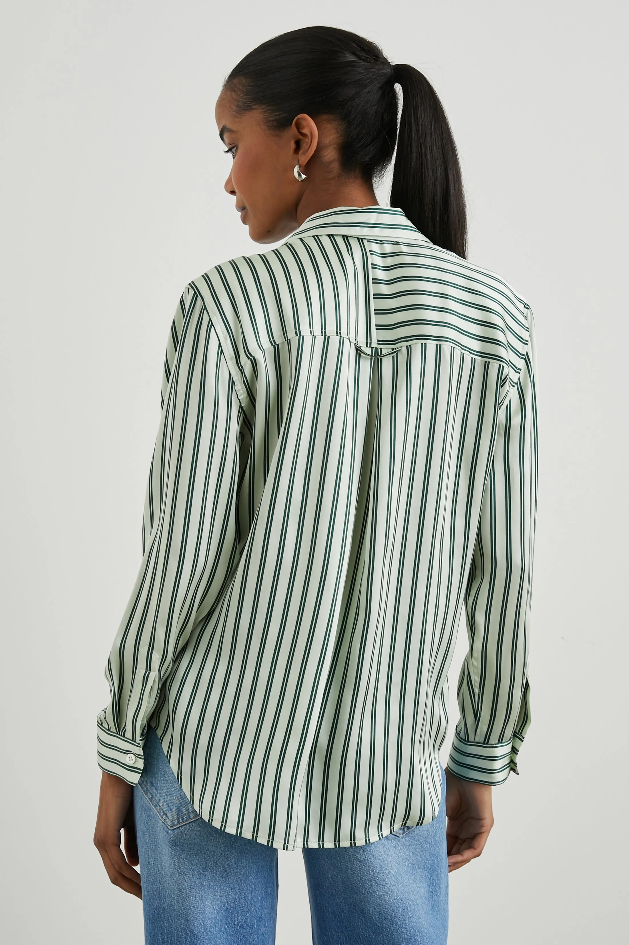 SPENCER SHIRT - EDEN STRIPE sold by Rails product image thumbnail 4