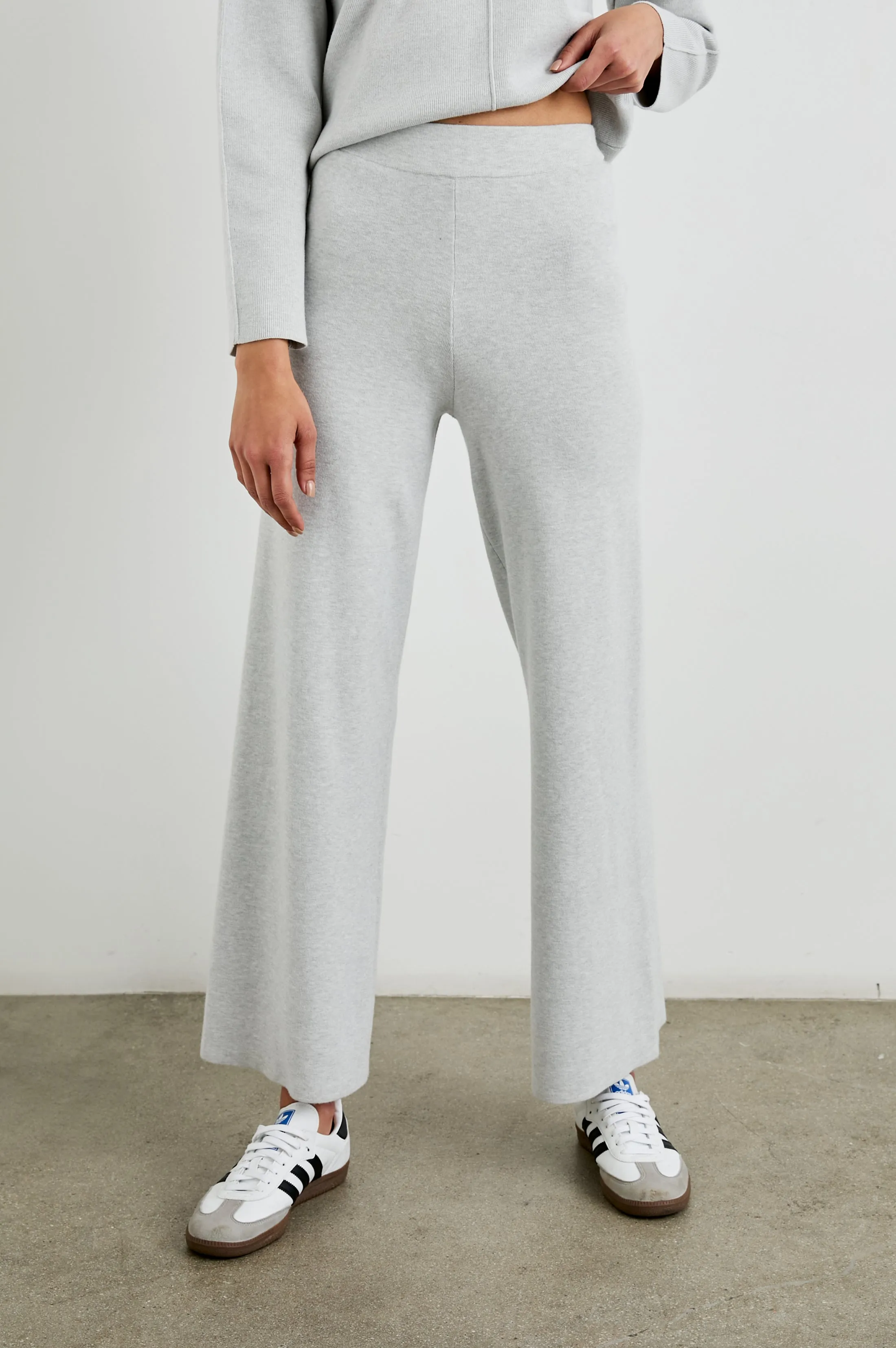 KRISTA PANT - LIGHT HEATHER GREY sold by Rails product image thumbnail 3