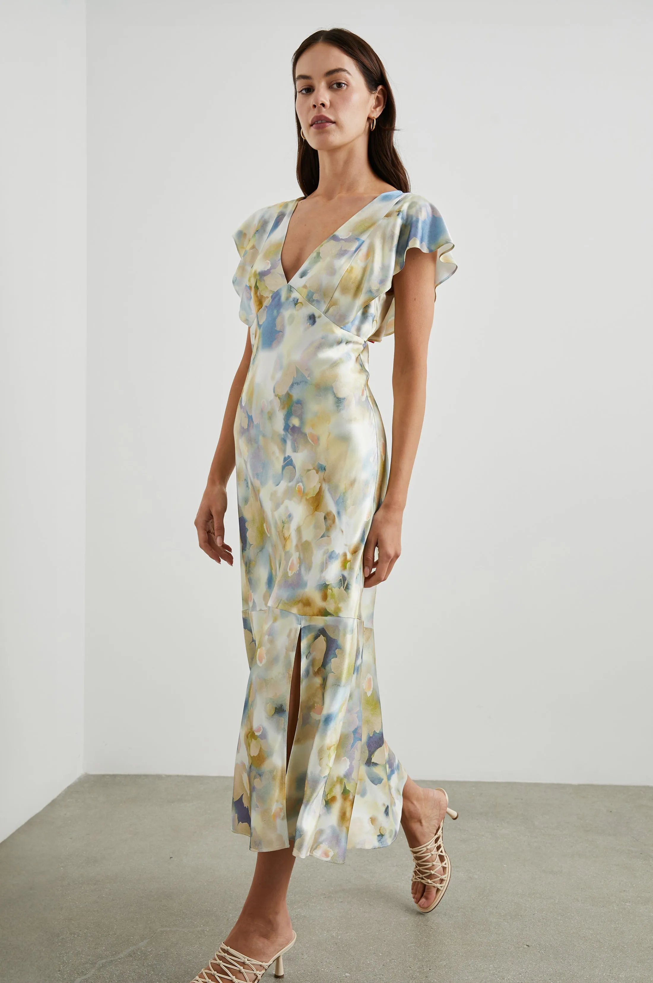 DINA DRESS - DIFFUSED BLOSSOM sold by Rails