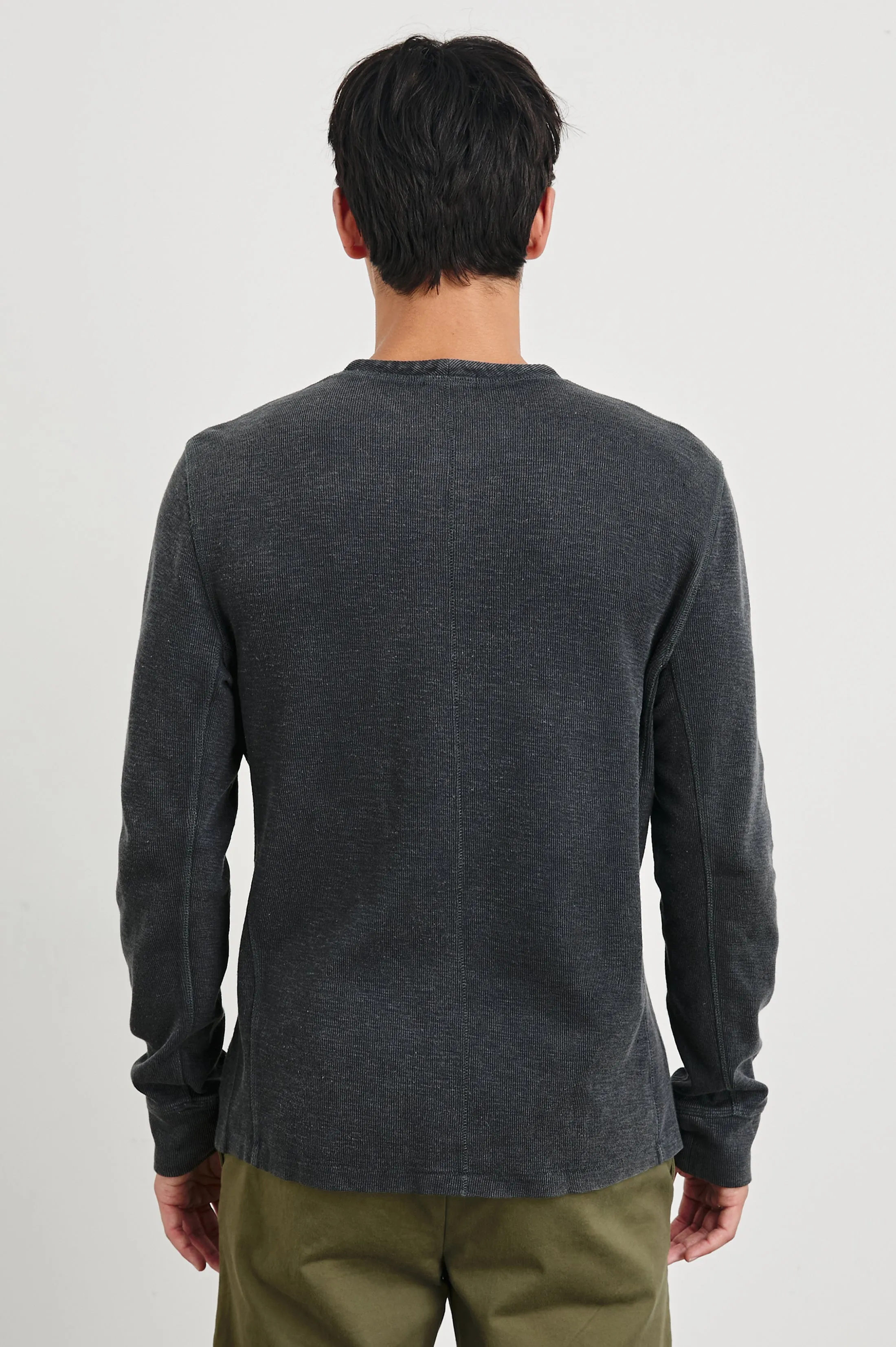SOTO HENLEY - WASHED BLACK sold by Rails product image thumbnail 5